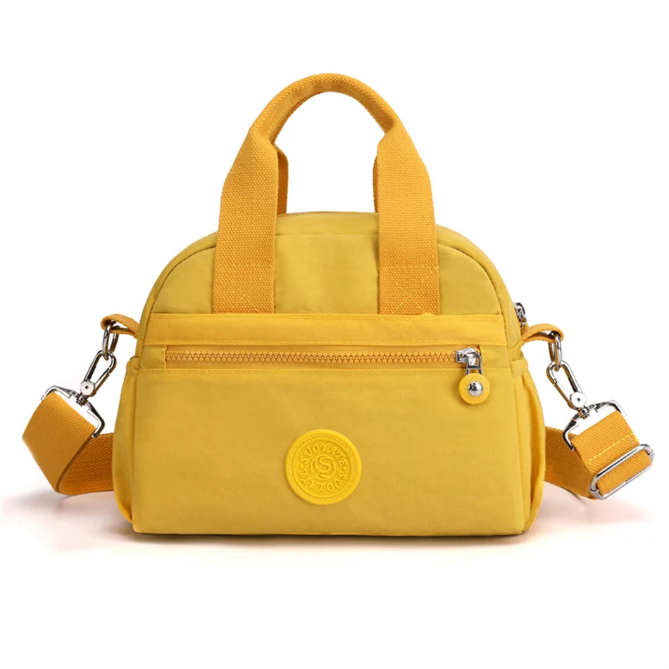 10 Styles Women Nylon Handbag Pocket Shoulder Bag Travel Messenger Crossbody Satchel Printed Female Lightweight Portable Sac