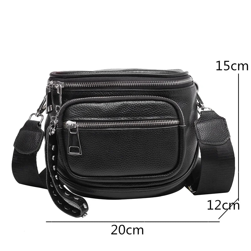 100% Genuine Leather Women Handbags High Quality Cowhide Women's Shoulder Bag New Designer Tote bag Fashion Female Messenger Bag
