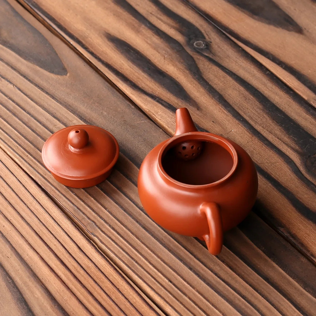 100cc High-end Yixing Purple Clay Teapot Famous Handmade Ball Hole Filter Xishi Tea Pot Raw Ore Dahongpao Kettle Zisha Tea Set