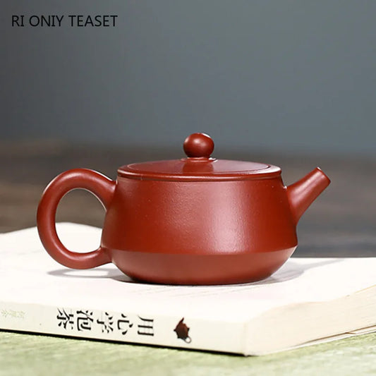 100ml Authentic Chinese Yixing Small Capacity Purple Clay Teapots Master Handmade Tea Pot Dahongpao Kettle Zisha Tea Set