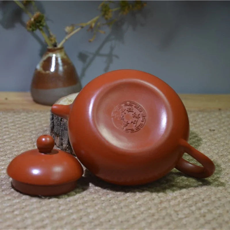 100ml Tradition Zhu Mud Purple Clay Tea Pot Ball Filter Beauty Kettle Chinese Yixing Zisha Teaware Custom Tea Ceremony Supplies