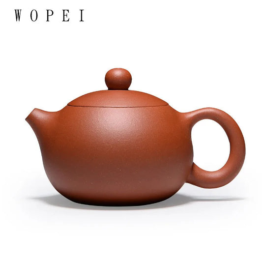 100ml Yixing Purple Clay Teapot Famous Handmade Small Capacity Xishi Tea Pot Ball Hole Filter Kettle Chinese Zisha Tea Set Gifts