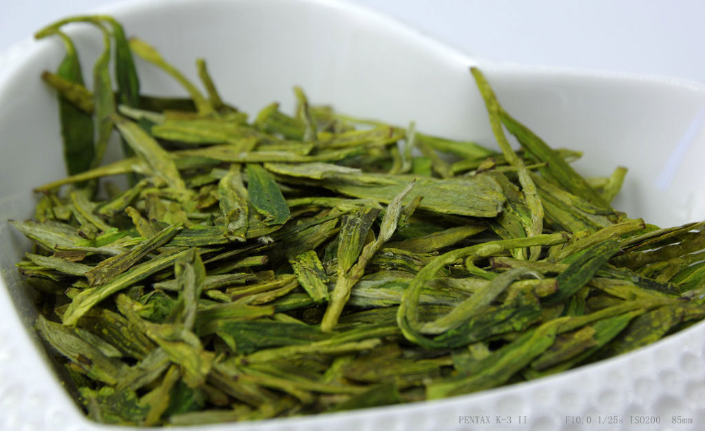 Grünetee xihu Lung Ching Dragon Well Long jing longjing Grüner Tee green tea AA