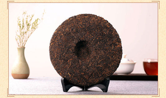 2013 China Yunnan menghai Dayi 7572 qizi Pu erh Tea Cooked ripe Cake,er tee thé