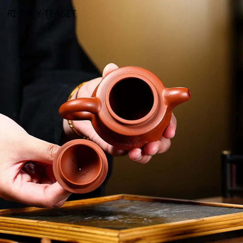 110ml Small Capacity Yixing Purple Clay Teapots Famous Handmade Tea Pot Kettle Chinese High-end Zisha Tea Set Collection Gifts