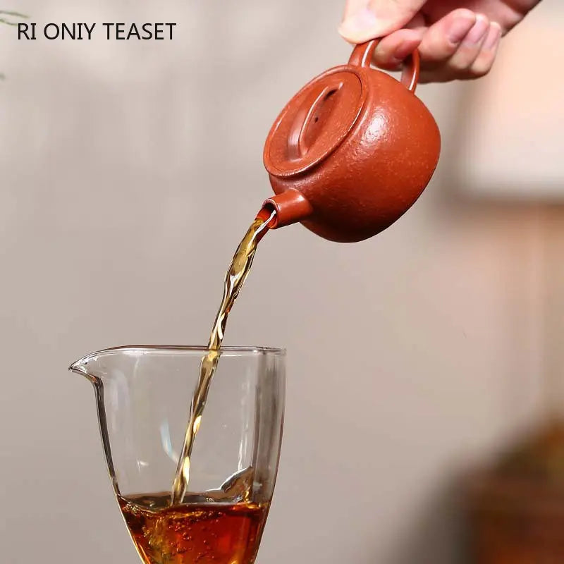 110ml Yixing High-end Purple Clay Teapots Famous Handmade Small Capacity Tea Pot Kettle Chinese Zisha Tea Set Collection Gifts