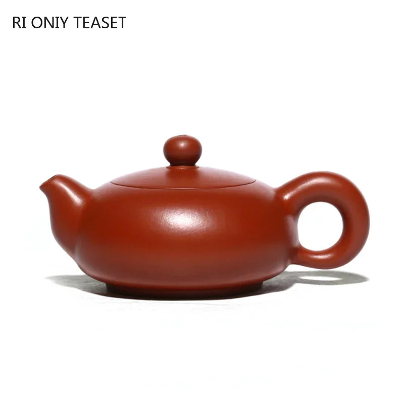 110ml Yixing Small Capacity Purple Clay Teapots Raw Ore Dahongpao Tea Pot Beauty Kettle Chinese Zisha Tea Set Customized Gifts