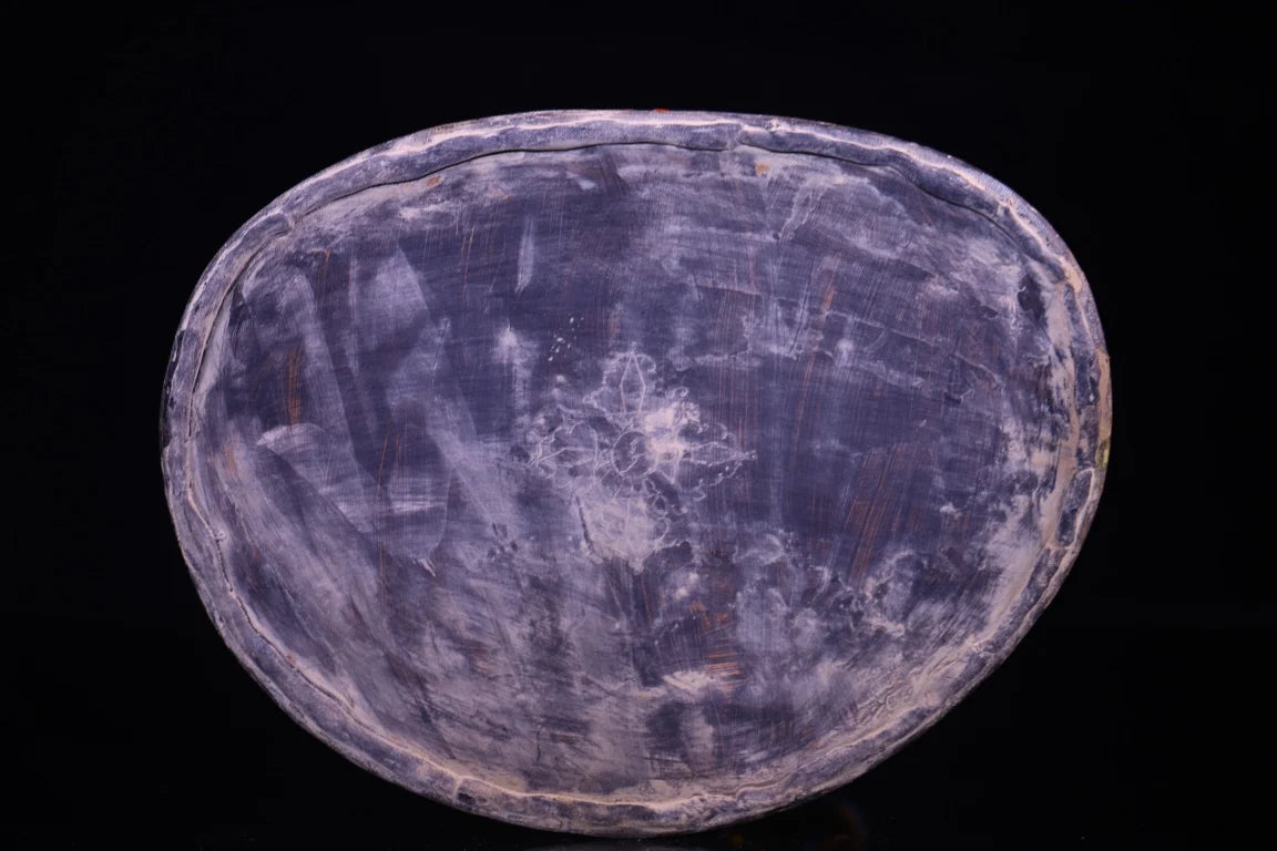 12"Tibet Temple Collection Old Natural lapis lazuli Mosaic Gem Turquoise Medicine Buddha Double Lotus Platform Worship Hall