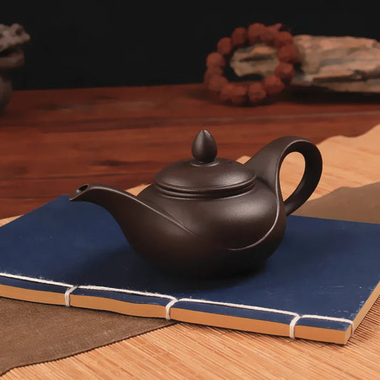 120cc Yixing Teapot Filter Xishi Pot Beauties Handmade Chinese Authentic Purple Clay Teaware Customized Gifts