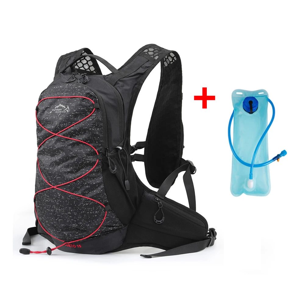 12L Outdoor Running Bicycle Bag Sport Cycling Backpack Breathable Ultralight Bike Water Bag Climbing Cycling Hydration Back Pack