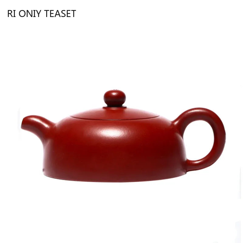 140ml Chinese Yixing Purple Clay Teapots Raw Ore Dahongpao Handmade Tea Pot Beauty Kettle Authentic Zisha Tea Set Teaware