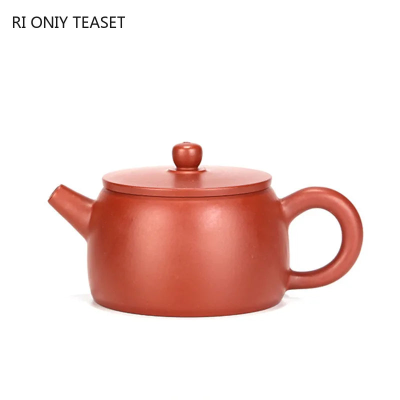 140ml Classic Yixing Purple Clay Teapots Raw Ore Dahongpao Filter Tea Pot Home Zisha Beauty Kettle Chinese Teaware Supplies