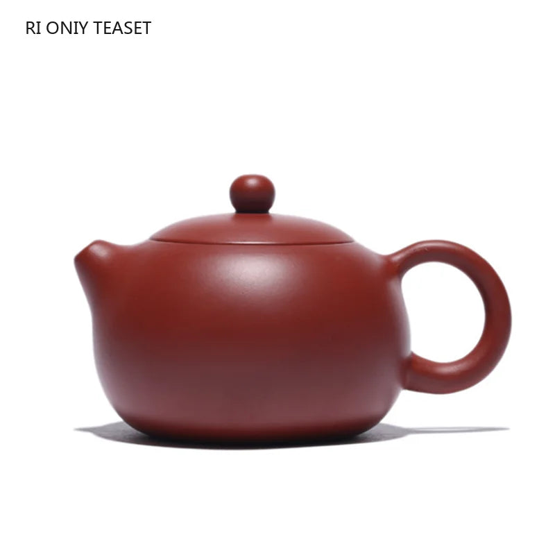 150ml Authentic Yixing Purple Clay Teapot Ball Hole Filter Xishi Tea Pot Raw Ore Dahongpao Beauty Kettle Handmade Zisha Tea Set