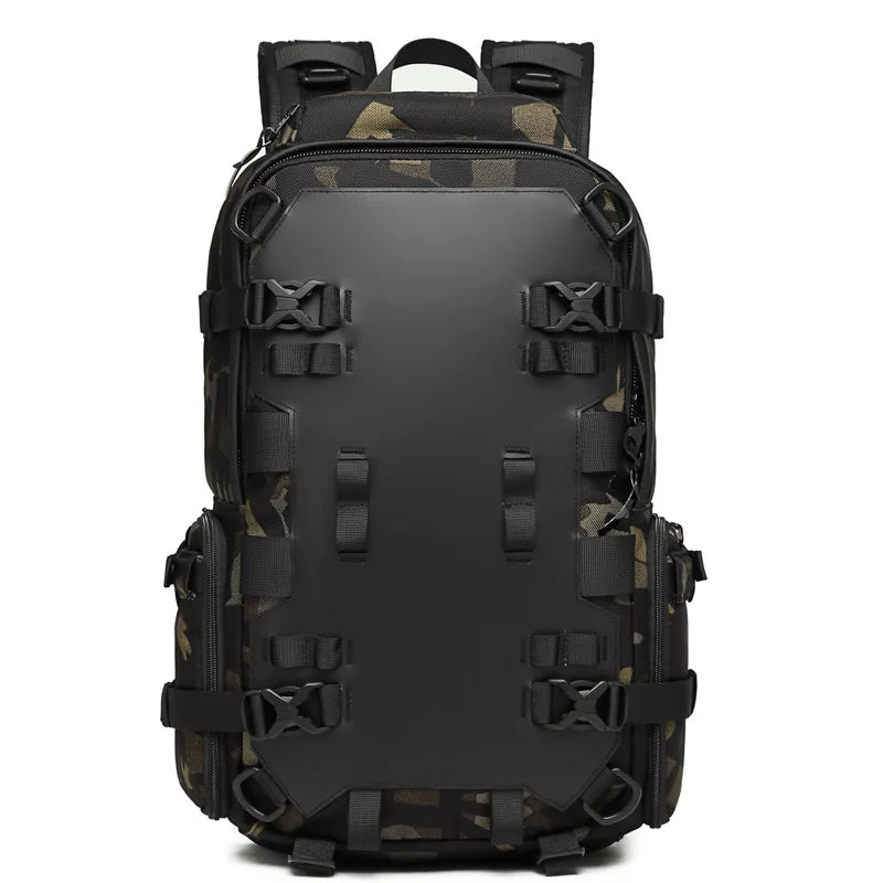 17.3 inch Laptop Backpack For Men Nylon Travel Backpack Outdoor Waterproof Rider Cycling Sports Motorcycle Helmet Backpack