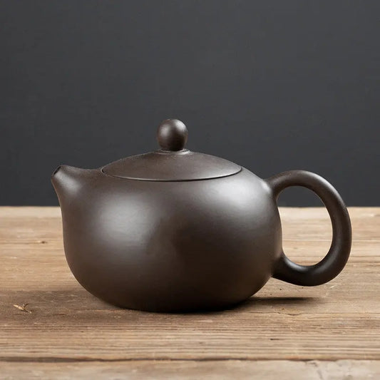 170ml Yixing Purple Clay Xishi Teapot Zhu Mud Ball Hole Filter Beauty Kettle Chinese Zisha Tea Infuser Household Tea Accessories