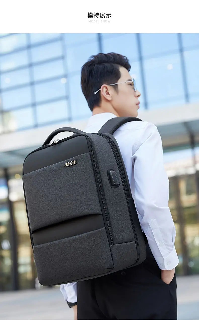 18 Inch Laptop Backpack USB Charging Bags Large Capacity Fashion Men Backpacks School Business Travel Backpack