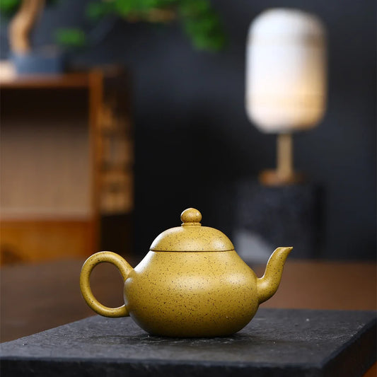 180cc Handmade Beauty Kettle Chinese Tea Ceremony Yixing Classic Tea Pots Purple Clay Teapot Home Teaware Customized Gifts