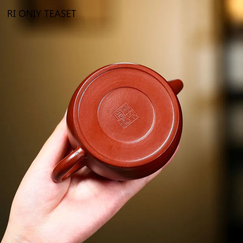180ml Authentic Yixing Purple Clay Teapots Tradition Handmade Tea Pot Teaware Beauty Kettle Chinese Zisha Tea Set Accessories