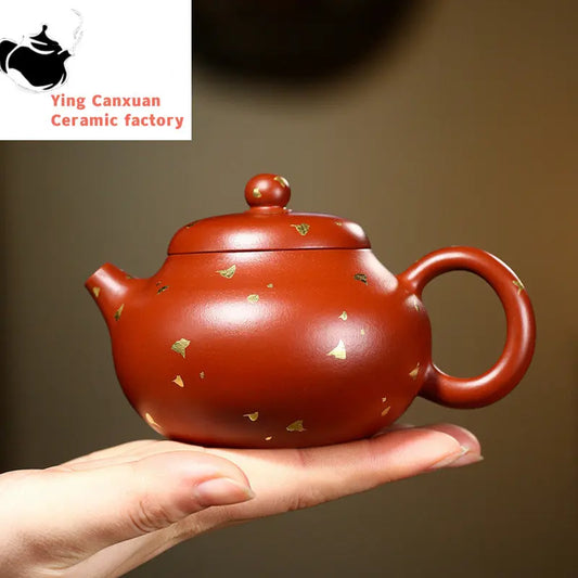 180ml Chinese Yixing Purple Clay Teapot Master Handmade Tea Pot Authentic Dahongpao Zisha Tea Set Kettle Tea Ceremony Gifts