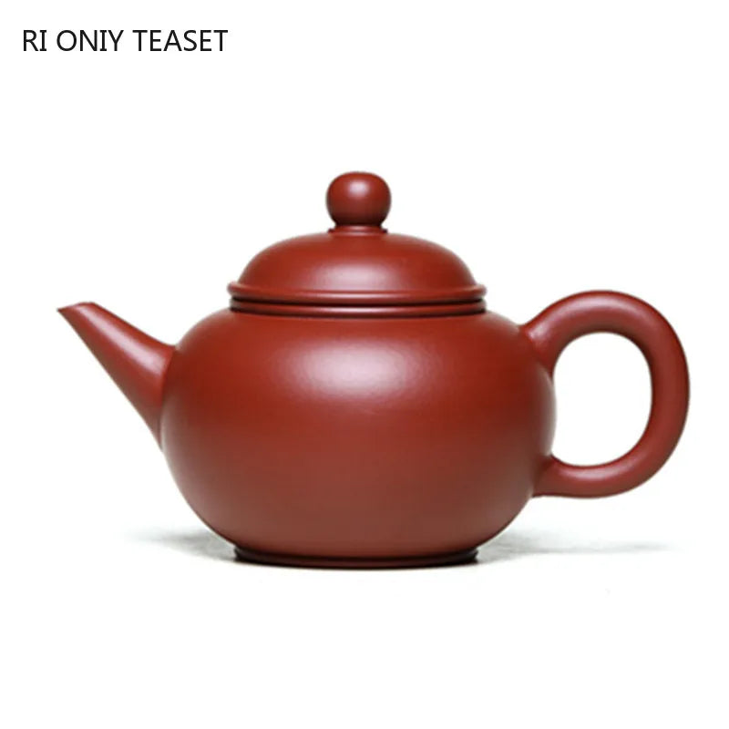 180ml Chinese Yixing Purple Clay Teapots Authentic Raw Ore Dahongpao Mud Tea Pot Kettle Famous Handmade Zisha Tea Set Teaware