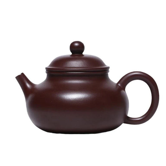 180ml Chinese Yixing Purple Clay Teapots Famous Artists Handmade Tea Pot Raw Ore Beauty Kettle Zisha Tea Set Teaware