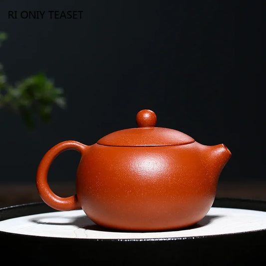 190ml Authentic Yixing Purple Clay Teapot Master Handmade Ball Hole Filter Xi Shi Tea Pot Beauty Kettle Chinese Zisha Tea Set