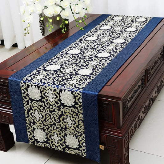 2.3m Wholesale Buddhism supply Tibet Nepal family home Temple Auspicious Embroidery Buddha statue Altar cover Table cloth mat