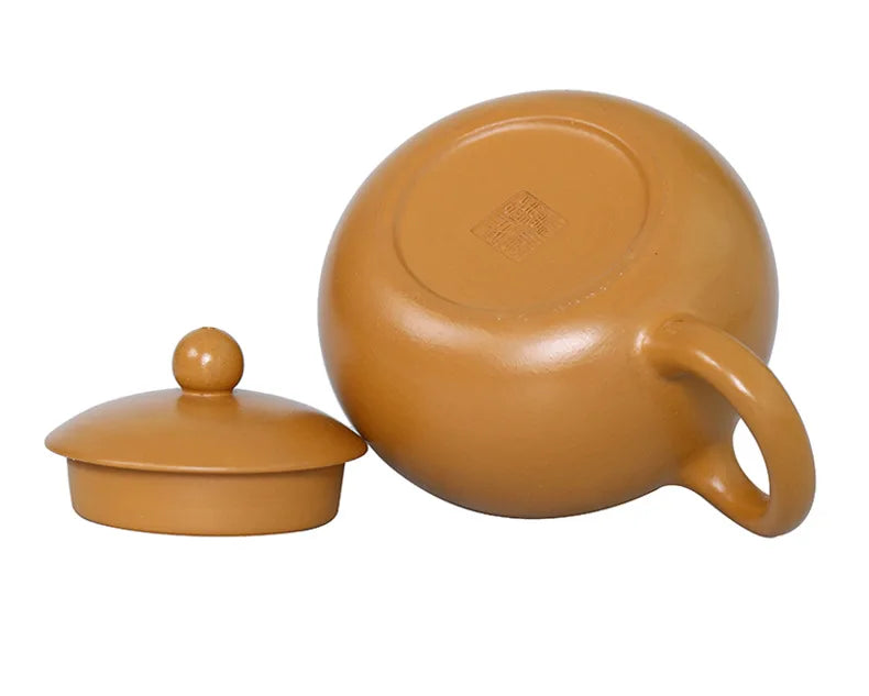 200cc Chinese Yixing Purple Clay Teapot Raw Ore Section Mud Home Tea Pot 9 Hole Filtration Zisha xishi Kettle Handmade Tea Set