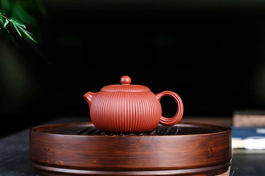200cc Hand-painted Orchid Beauty Tea Infuser Yixing Purple Clay Tea Pot Raw Ore Zhu Mud Filter Teapot Chinese Zisha Tea Set