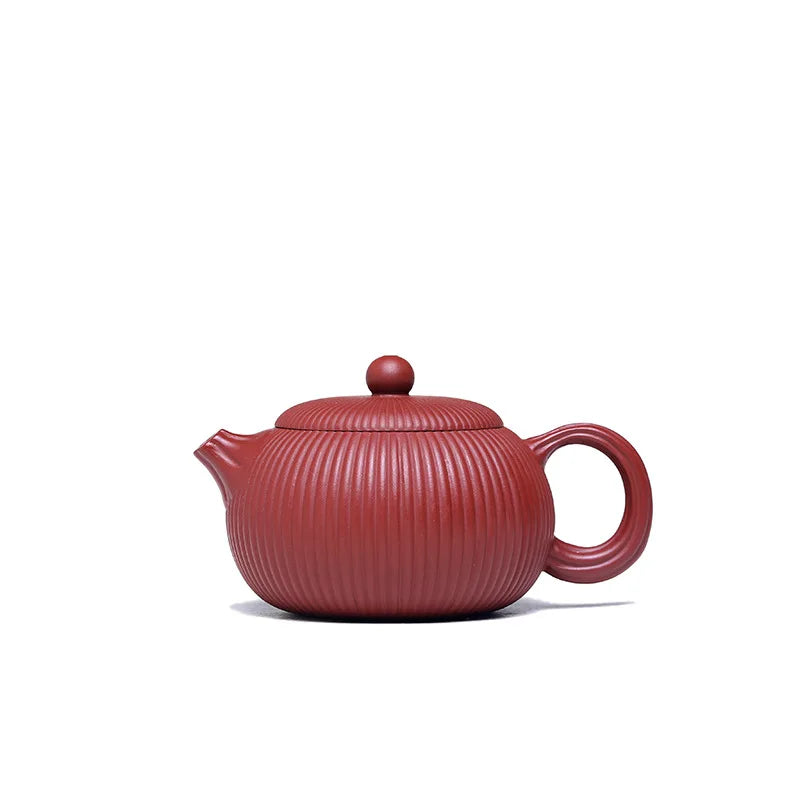 200cc Hand-painted Orchid Beauty Tea Infuser Yixing Purple Clay Tea Pot Raw Ore Zhu Mud Filter Teapot Chinese Zisha Tea Set