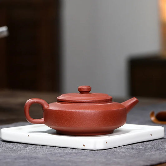 200cc Yixing Boutique Purple Clay Teapots Ball Shaped Infuser Xishi Tea Pot Beauty Kettle Customized Zisha Tea Set Authentic