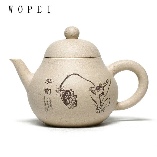 200ml Chinese Yixing Purple Clay Teapot Household Filter Tea Maker Boutique Tea Sets Accessories Section Mud Zisha Tea Pot