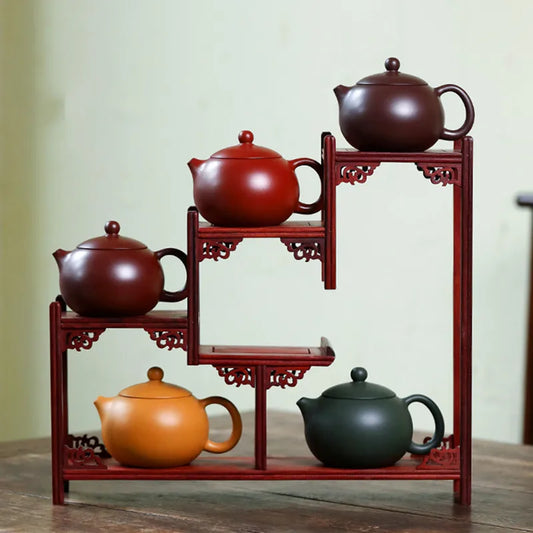 200ml Chinese Yixing Purple Clay Teapot Raw Ore Azure Mud Tea Set Master Handmade Filter Beauty Tea Infuser Zisha Drinkware