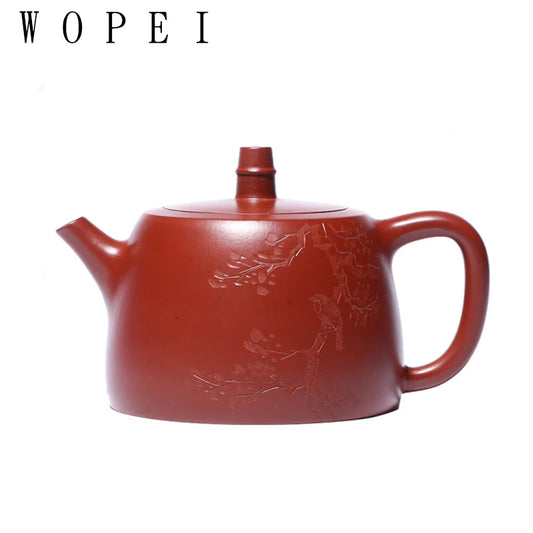 200ml Classic Yixing Purple Clay Teapots Raw Ore Dahongpao Zisha Tea Pot Home Ball Hole Filtration Beauty Kettle Tea Set Gifts