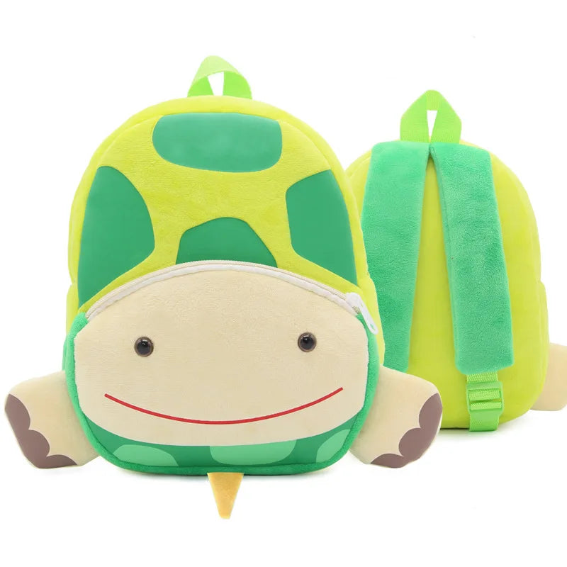 2022 Cartoon Kids Plush Backpacks Mini Kindergarten Schoolbag Animal Backpack Children School Bags Girls Boys mochila escolar