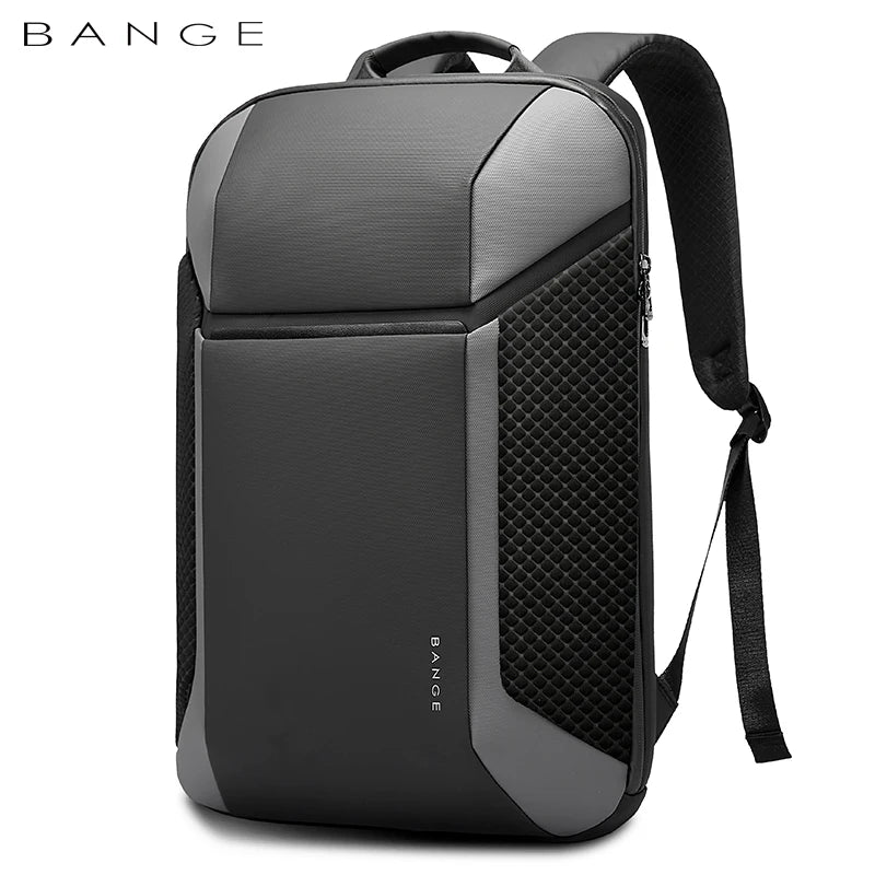 2023 BANGE Business Backpack Men Luxury Waterproof School Laptop Backpacks USB Charging Travel Bag Aesthetic Backpack Design