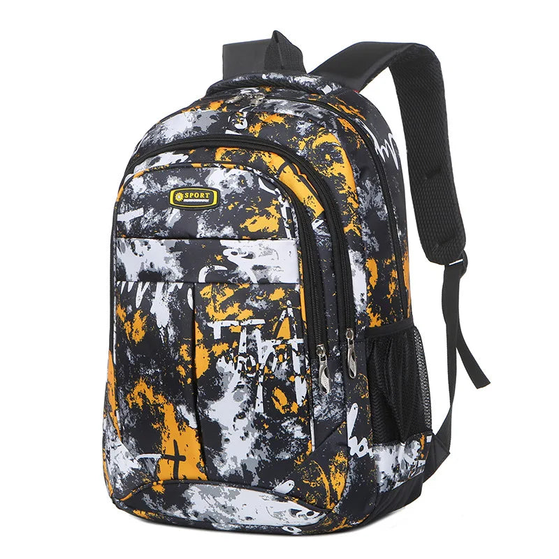 2023 Camouflage schoolbag for teenagers boys girls Outdoor travel backpacks High quality oxford cloth school bags mochilas