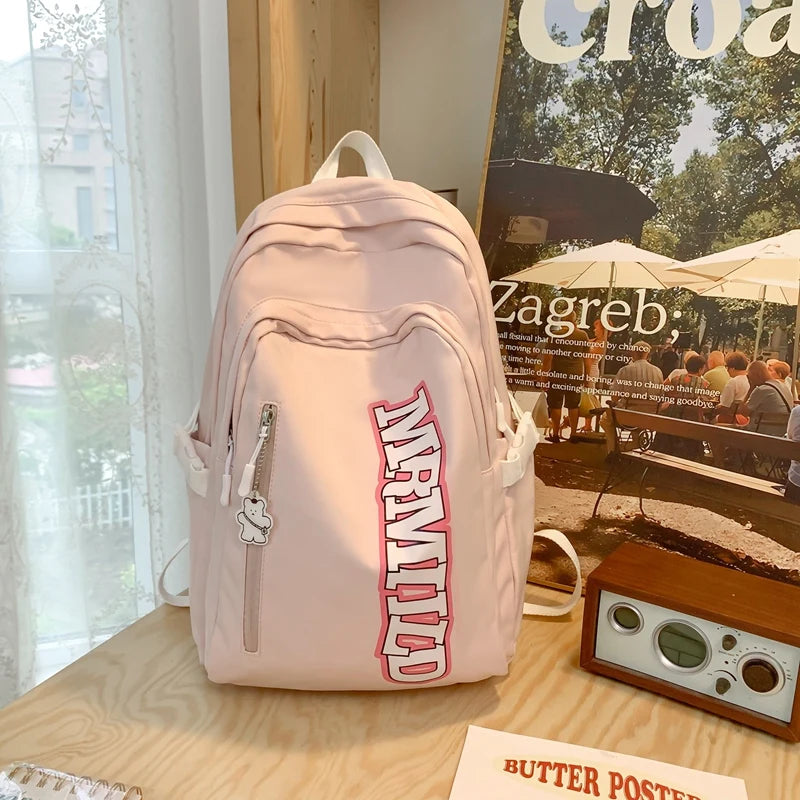 2023 New Printing Women Backpack High Quality Youth Waterproof Backpacks for Teenage Girls Boys Female School Bag Bagpack