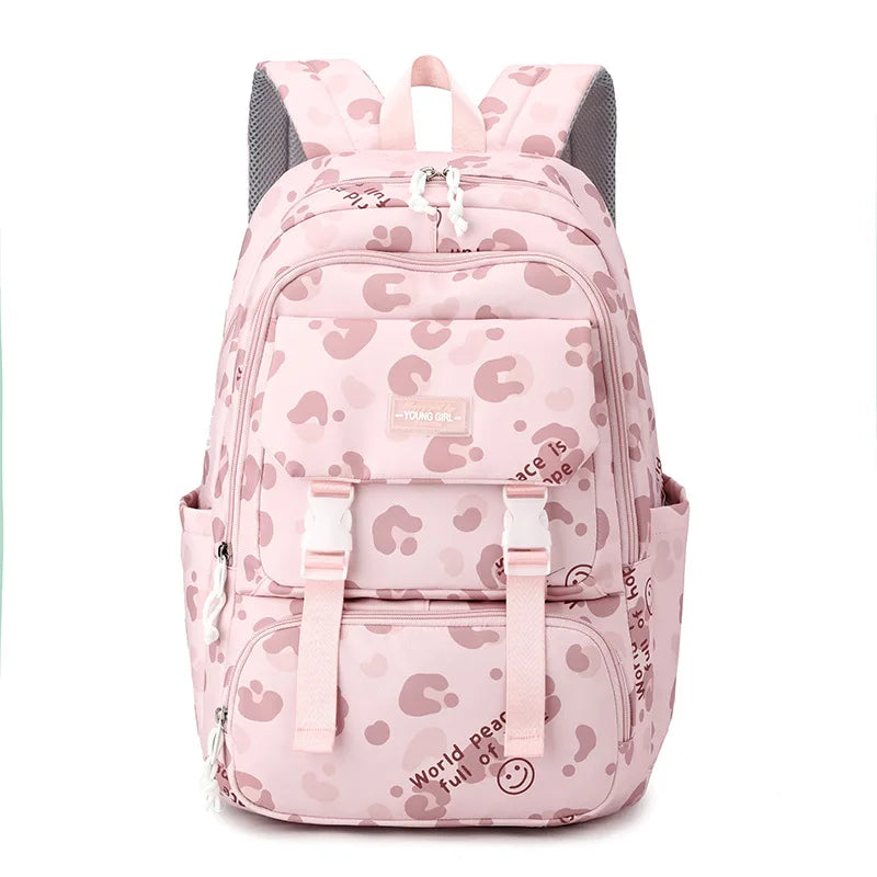 2023 new Girls School Bags for Teenagers Student Primary Schoolbag Backpack Kids Large Capacity Casual College Style Backpacks