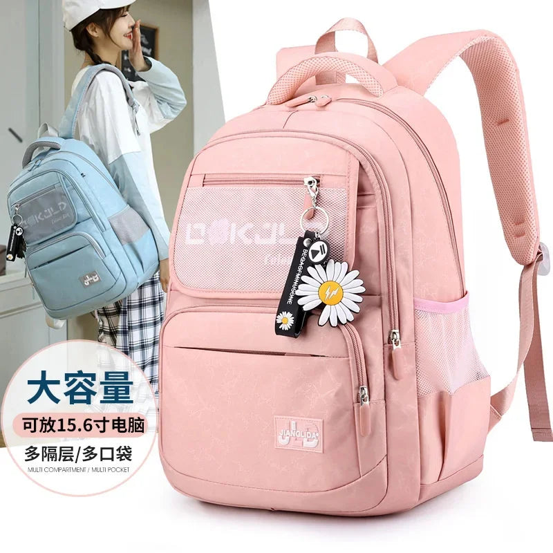 2024 Children Bags For Girls Orthopedic Backpack book bag schoolbag Primary School backpack Kids mochila