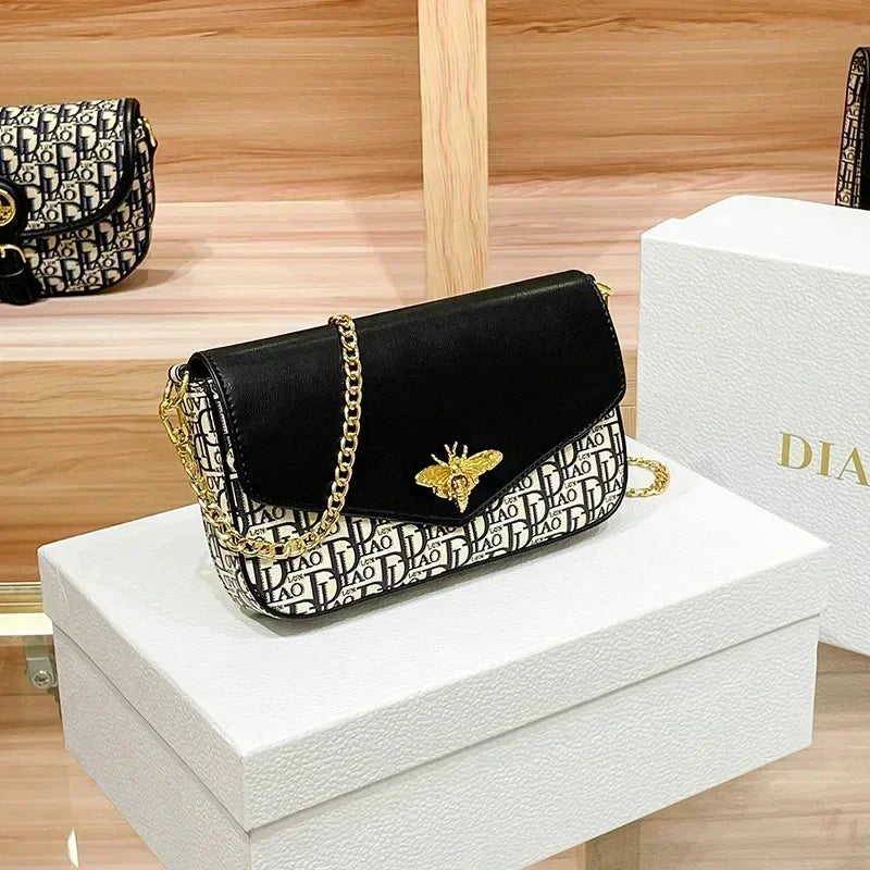 2024 Fashion Casual Mini Envelope Letter Chain Shoulder Messenger Bags High Quality Women Purse And Handbags