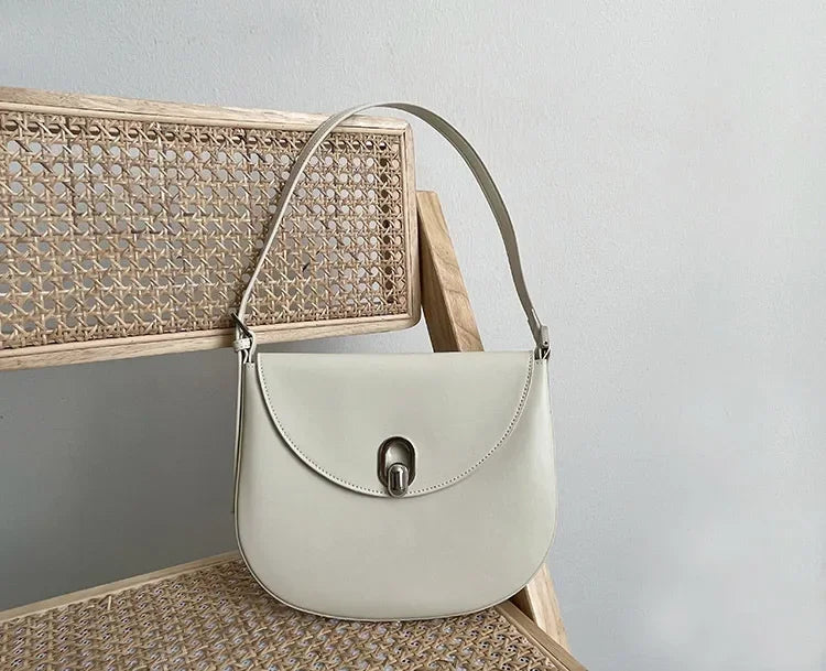 2024 New Fashion Hobos Korean Minority Designer Portable Underarm Shoulder Bags Simple All-match Commuter Handbags Purses