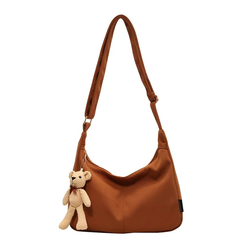 2024 Shoulder Bag Women Shopper Canvas Tote Bag Female Commuting Large Capacity Crossbody Bags Women Designer Handbags