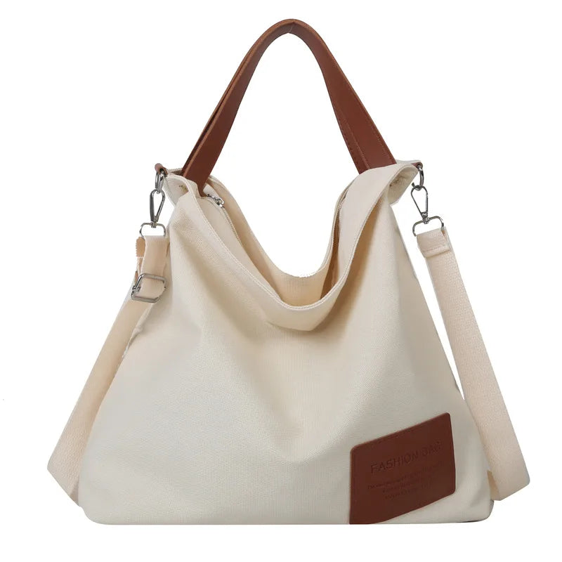2024 Shoulder Bag Women Shopper Canvas Tote Bag Female Commuting Large Capacity Crossbody Bags Women Designer Handbags