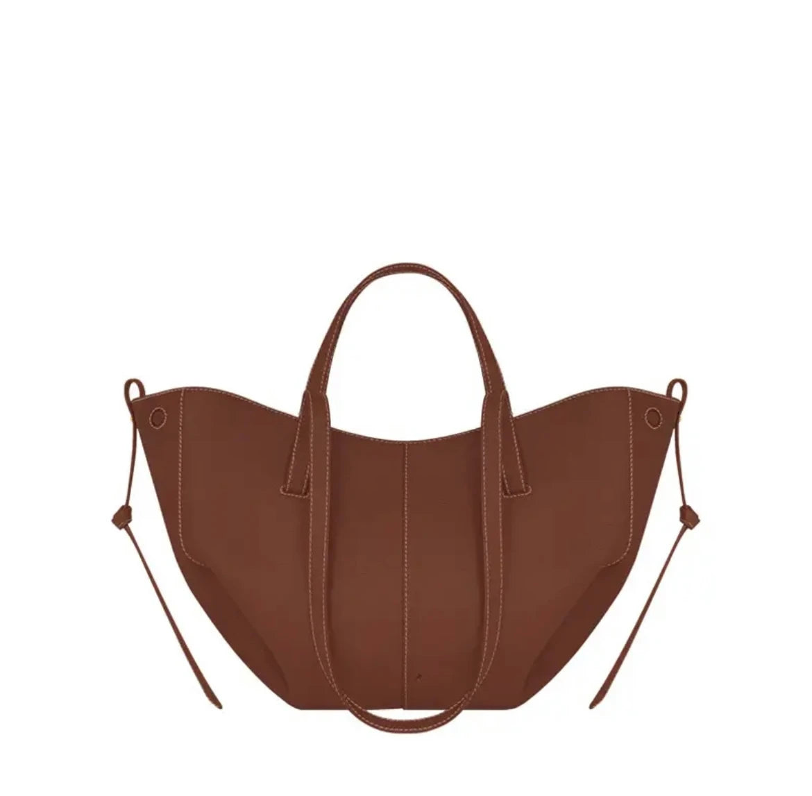 2024 Underarm Bag Women Shoulder Bag Genuine Leather Solid Color Elegant Ladies Handbag Saddle Crescent Chic Bag Women's Purse