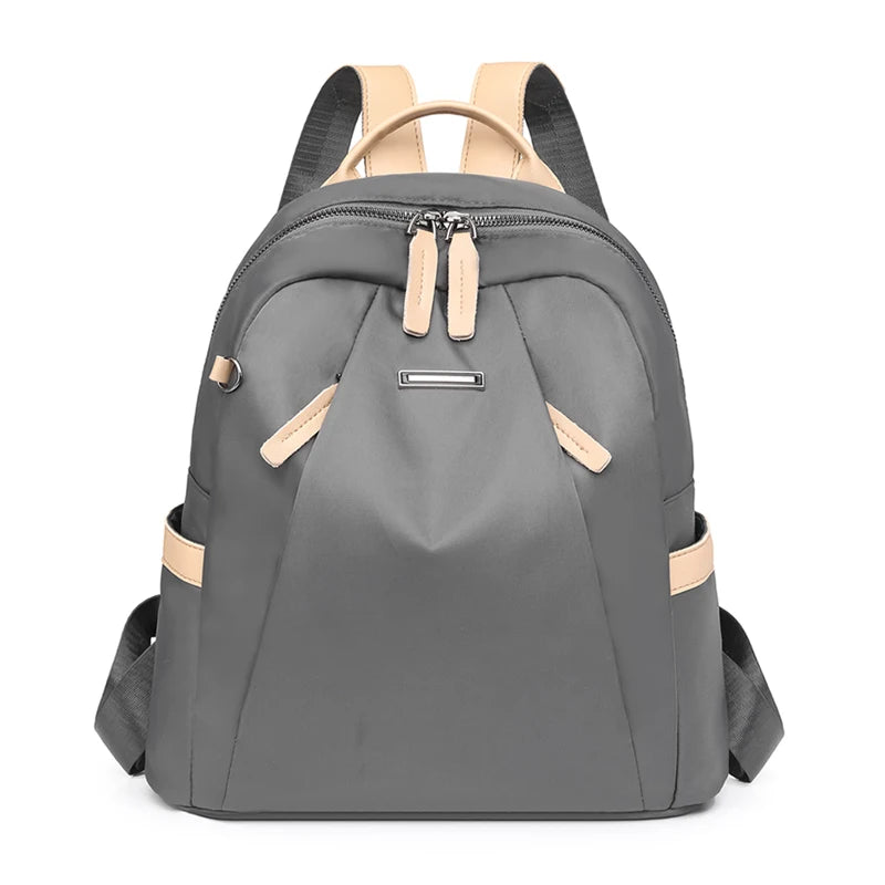 2024 Waterproof Backpacks For Woman Nylon High Capacity Backpack Lightweight Bag For Women Backpack Multi Layer Pocket SchoolBag