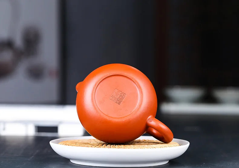 220ml Chinese Yixing Handmade Tea Pot Purple Clay Teapot Beauty Kettle Home Dahongpao Customized Teaware Tea Ceremony Tea Set