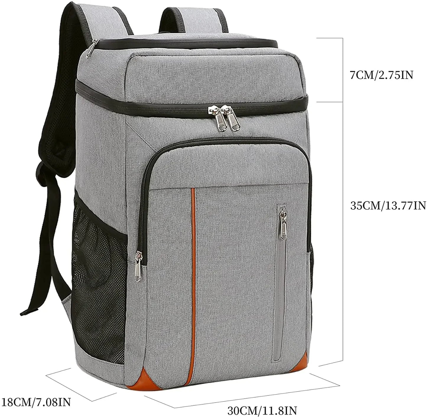 22L Cooler Bag 100% Leakpoof Large Insulated Outdoor Picnic Beach Thermal Lunch Bags Car Refrigerator Food Waterproof Backpack
