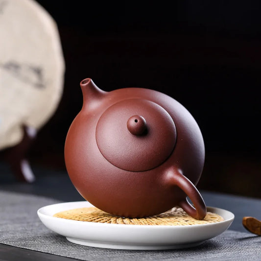 230ml Chinese Yixing Purple Clay Teapots Handmade Filter dongpo Xishi Tea Pot Raw Ore Kettle Famous Zisha Tea Set