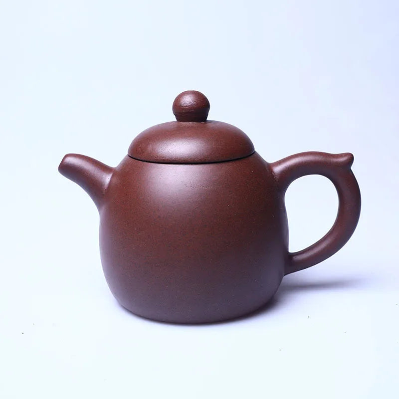 240cc Yixing Purple Clay Teapot Handcraft Tea Pot Pure Raw Ore Handmade Traditional Dahongpao Teaware High Quality Filter Kettle